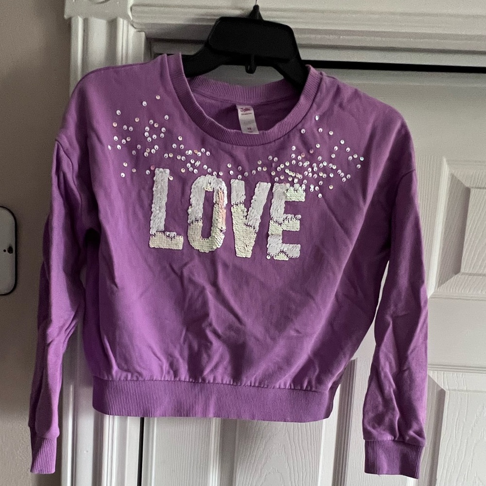Justice knit sweater